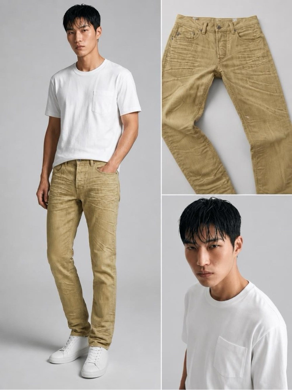 NWT Diesel jeans golden color size 29/32 lots of details